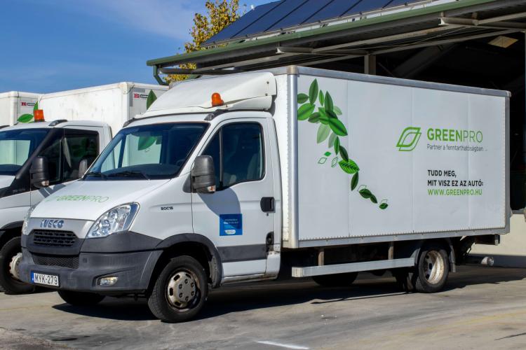Greenpro IVECO Daily nagy dobozos tehergépkocsi