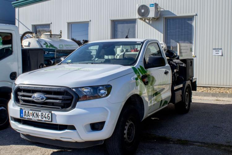 Greenpro Ford Ranger pickup szerelt szennyvízeltávolító berendezéssel