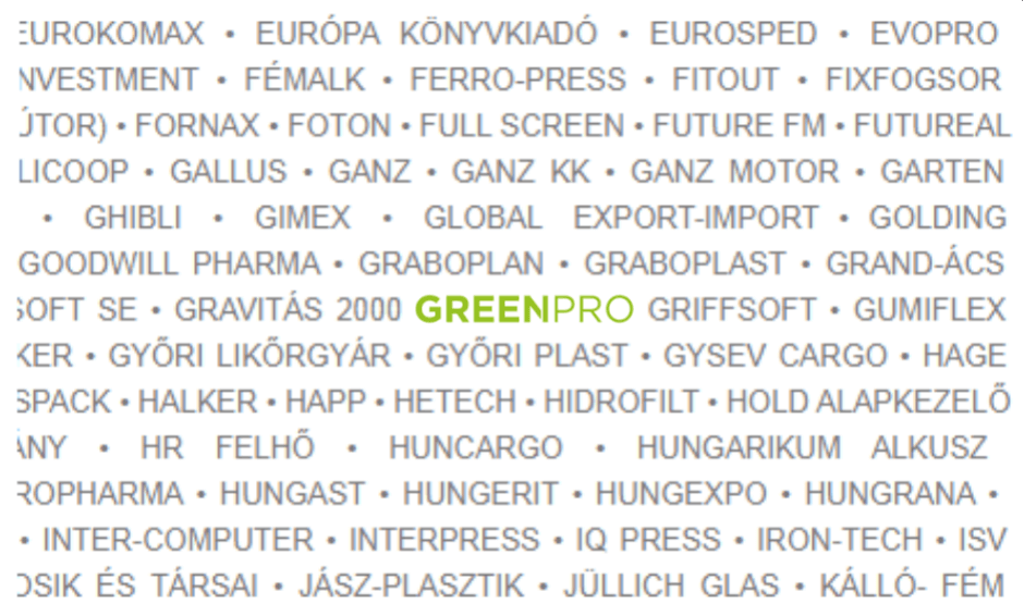 MagyarBrands díjas lett a Greenpro Zrt.